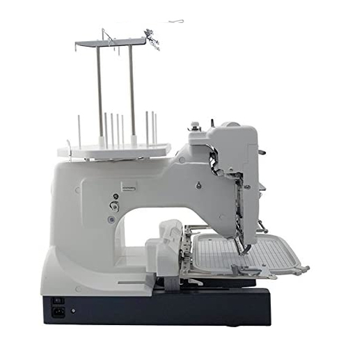 Janome MB7 the single head 7 needle embroidery machine with free arm